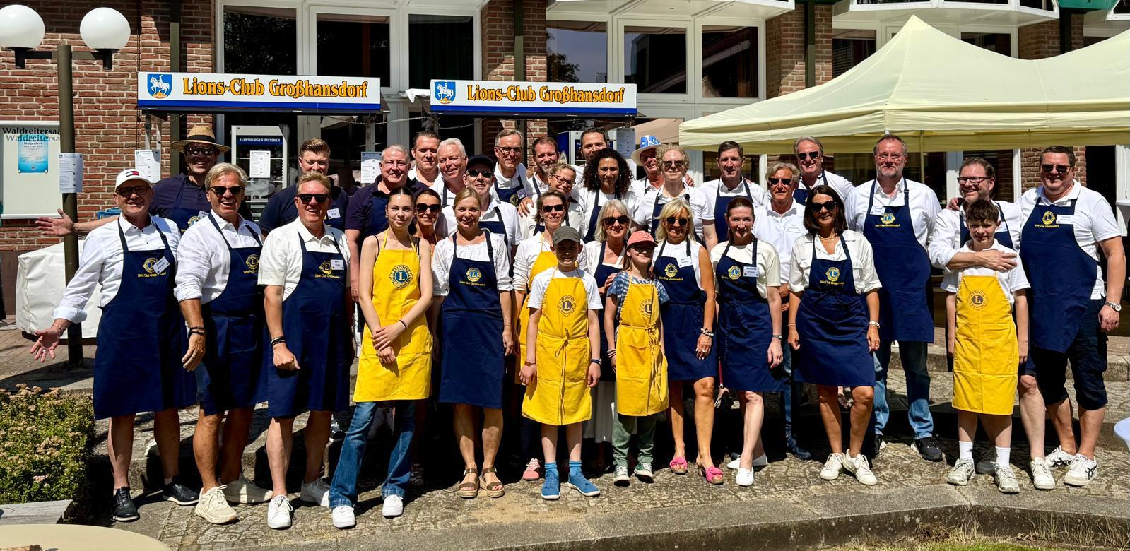 Mitglieder des Lions Club Großhansdorf